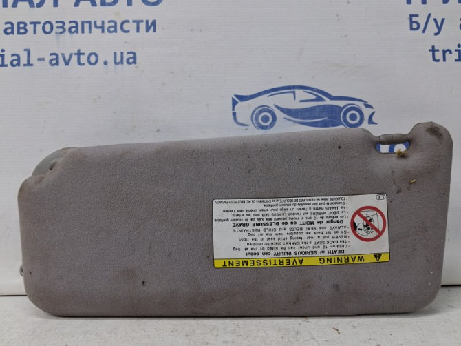 Козырек солнцезащитный правый Toyota Camry 40 2.4 БЕНЗИН 2AZFE 2006 (б/у) Київ - зображення 4