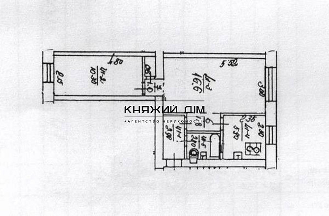 Оренда 2 комнт. суміж. на провулку Гордієнка м. Кловська 10 хв. №11168374 Киев - изображение 2