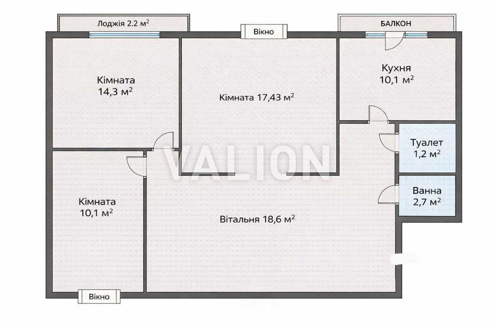 продажа 3-к квартира Киев, Дарницкий, 82000 $ Киев - изображение 11