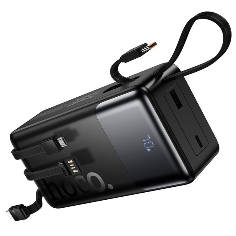Портативное ЗУ Power Bank Hoco J156B Founder 22.5W+PD20W with four cables 30000 mAh Херсон - изображение 6