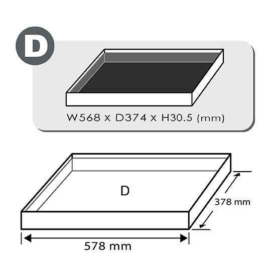 Набор бит впресованных в головку 1/4", 3/8", 1/2" 135ед. (в ложементе, тип D) TOPTUL GED1351 Харків