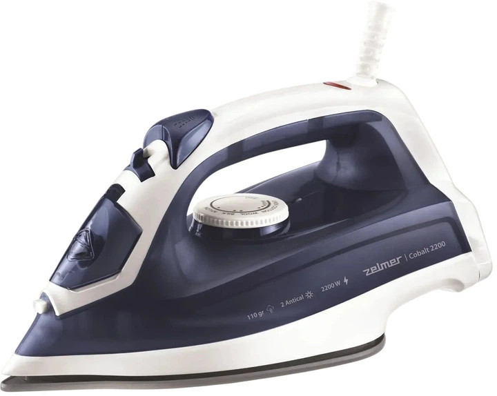 Утюг Zelmer ZIR Cobalt 2200 Вт синий Киев - изображение 1