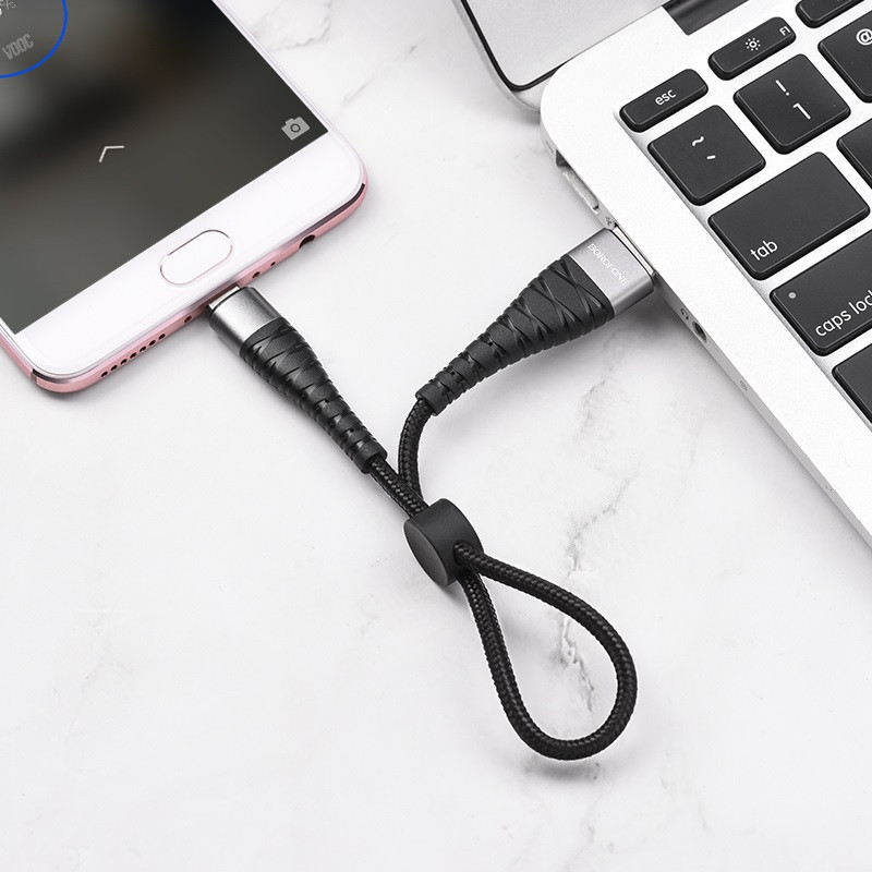 Дата кабель Borofone BX32 Munificent USB to MicroUSB (0.25m) Херсон - изображение 10
