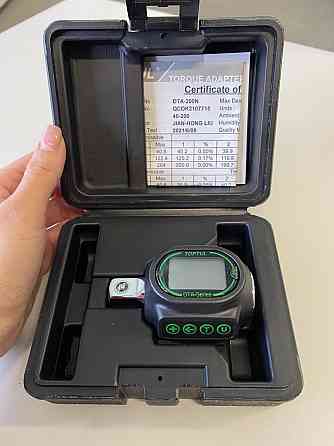 Цифровой динамометрический адаптер TOPTUL 1/2" 40-200Nm DTA-200N Харьков