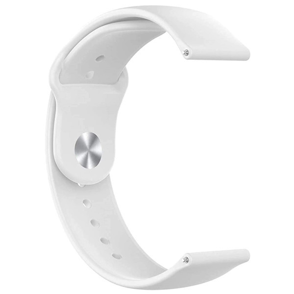 Ремінець ArmorStandart Silicone Watch Strap 20mm White (ARM60518) Харків - зображення 2