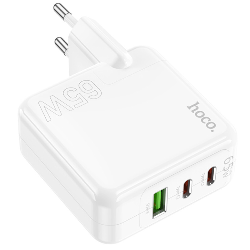 СЗУ Hoco C115A Header PD65W+QC3.0 (1USB-A/2C) Херсон - изображение 2