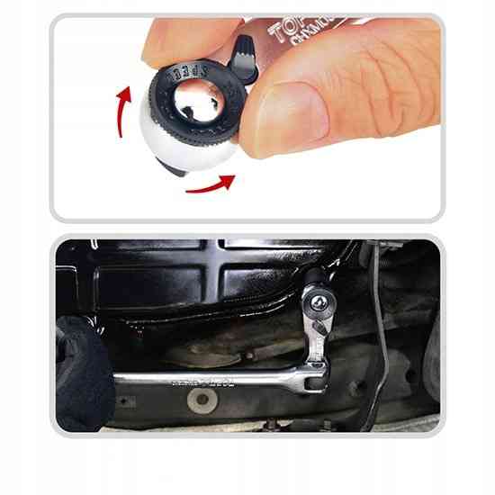 Трещотка 3/8" мини 72 зубца "гусиная лапка", быстрый диск TOPTUL CHXM1201 Харків