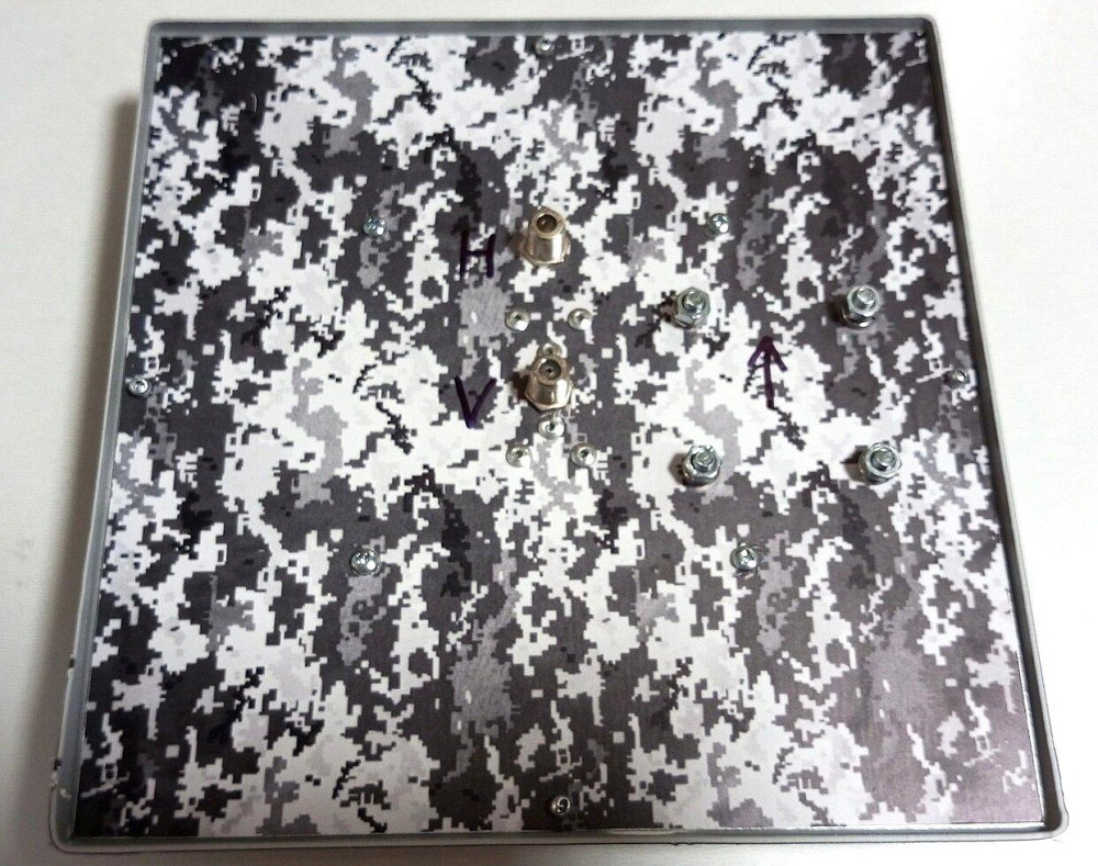 Антенна панельная 3G/4G LTE DN-17WC 1610-2900 МГц 2х12-18 дБ 50 Вт, цвет № 1 черно-белый пиксель (10 Дніпро - зображення 10