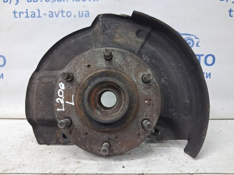 Кулак поворотный левый со ступицей Mitsubishi L200 KB 2.5 DIESEL 4D56 2006 (б/у) Київ - зображення 5