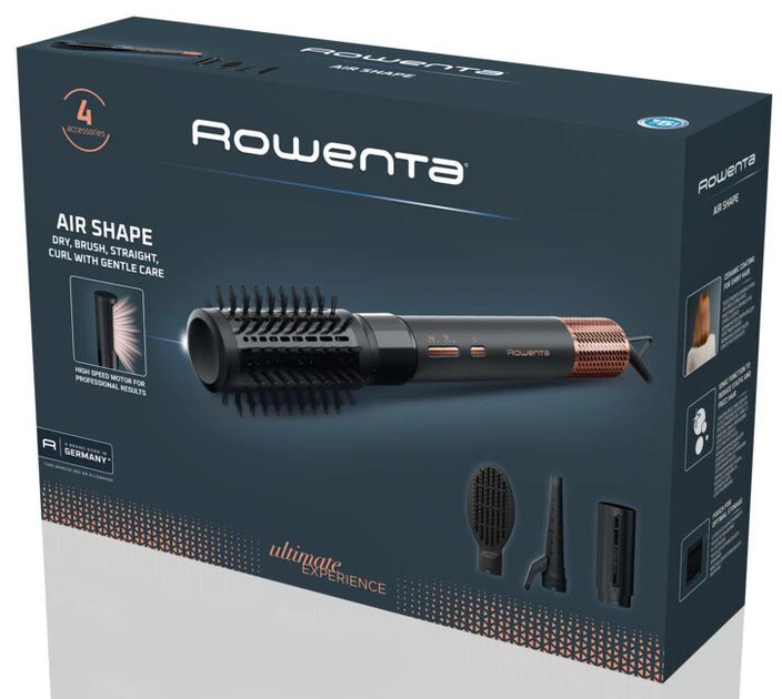 Фен-щетка Rowenta Air Shape UB9820E0 1300 Вт черный Київ - зображення 3