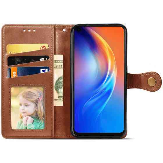 Кожаный чехол-книжка GETMAN Gallant (PU) для Samsung Galaxy A06 Херсон