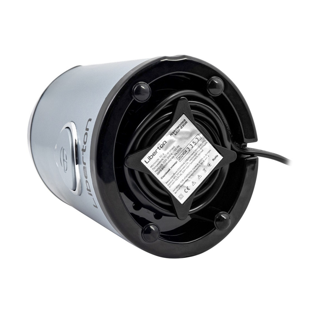 Кофемолка Liberton LCG-2306 150 Вт голубая Київ - зображення 7