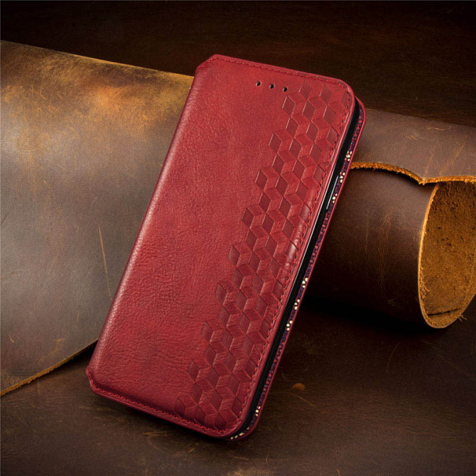 Кожаный чехол-книжка GETMAN Cubic (PU) для Samsung Galaxy A06 Херсон - зображення 10