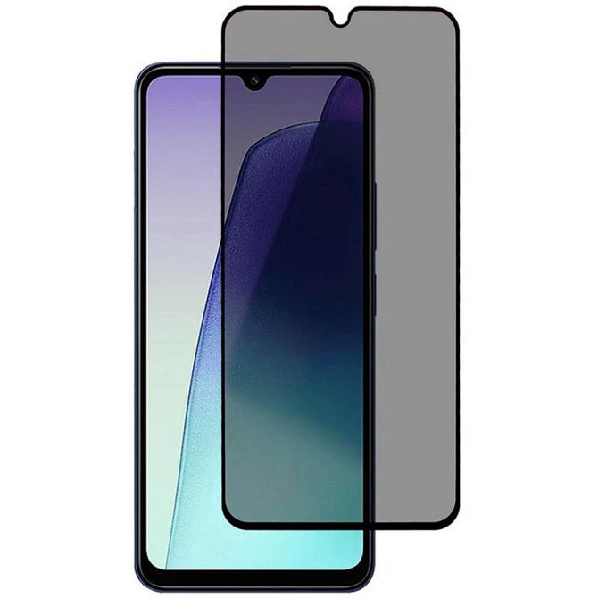 Защитное стекло Privacy 5D (тех.пак) для Xiaomi Redmi 14C / A4 / A5 / Poco C75 / C71 / M7 Херсон - зображення 1