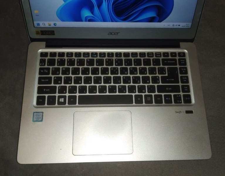 Ноутбук Acer Swift 3 SF314-51 Sparkly Silver Київ - зображення 3