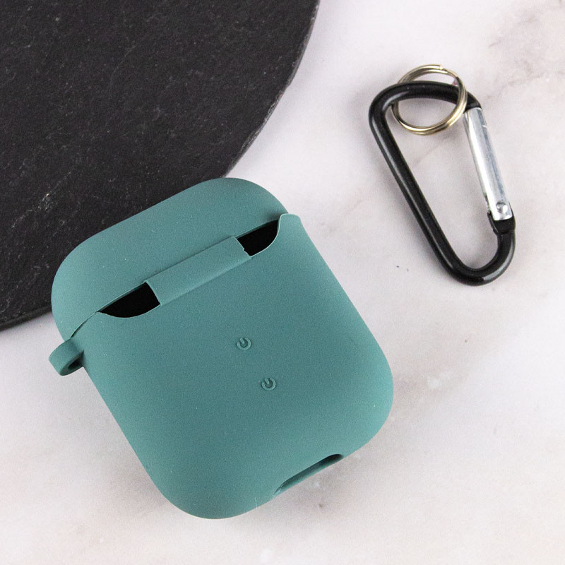 Силиконовый футляр с микрофиброй для наушников Airpods 1/2 Херсон - изображение 4