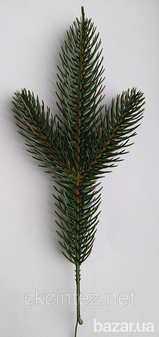 Искусственная ветка ели Элит - 3 Зелёная Киев - изображение 1