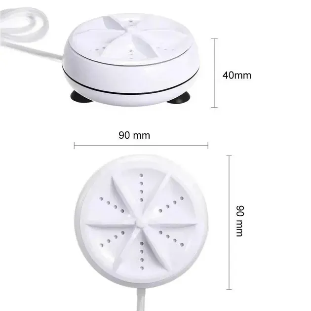 Портативна обертова ультразвукова пральна машинка Топ подаж! Одесса - изображение 4