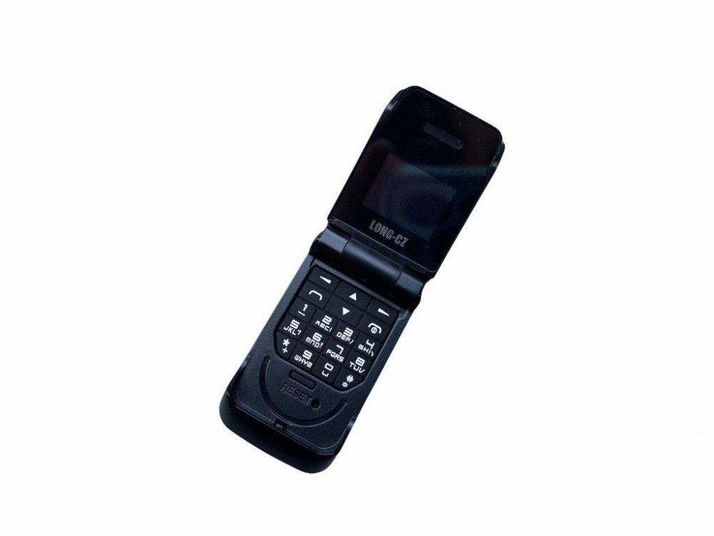 Маленький мобильный телефон раскладушка LONG-CZ J9 черный Киев - изображение 4