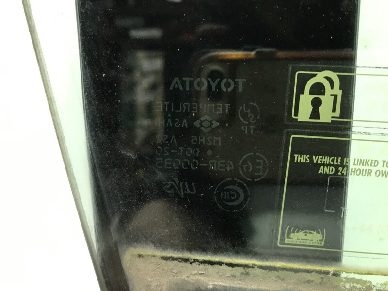Стекло двери переднее правое Toyota Camry 2001-2006 6810133080 (Арт. 47162) Київ - зображення 3