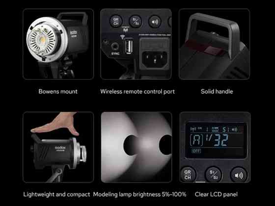 Godox ms300v студійний спалах Бровари