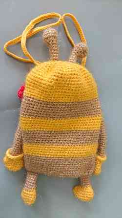 Сумочка чохол для смартфона бджілка дитяча ручна робота Нововолынск