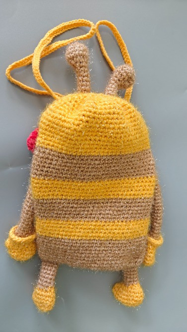 Сумочка чохол для смартфона бджілка дитяча ручна робота Нововолинськ - зображення 5