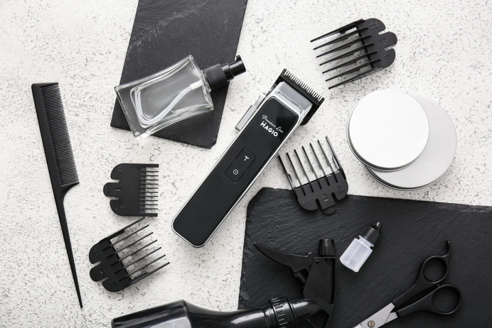 Машинка для стрижки волос Magio MG-585 5 Вт черная Київ - зображення 3