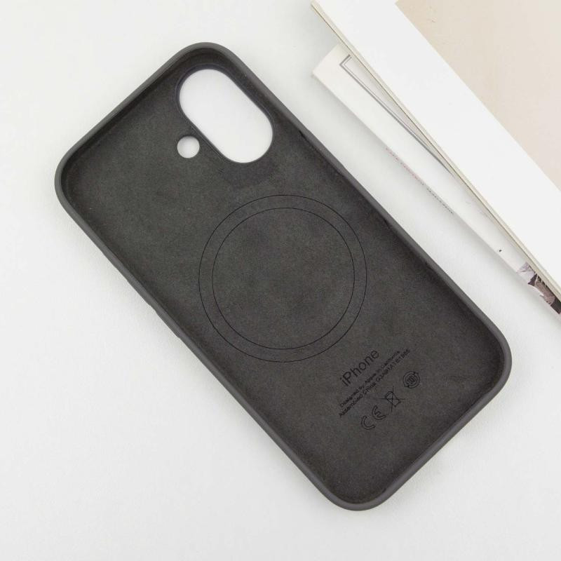 Чехол Silicone case (AAA) with Magsafe and Animation (button) для Apple iPhone 16 Plus (6.7") Херсон - зображення 5