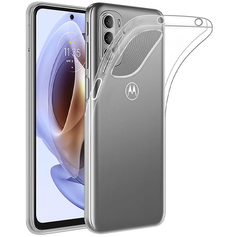TPU чехол Epic Transparent 1,5mm для Motorola Moto G41 Херсон - изображение 3