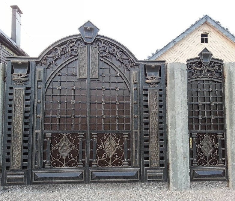 Металлические ворота в Кривом Роге Кривий Ріг - зображення 5