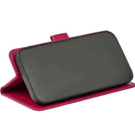 Чохол-книжка Crazy Horse Clasic для Xiaomi Redmi Note 15 Pro+ 5G/Poco M8 Pro 5G Magenta (Front) Харків