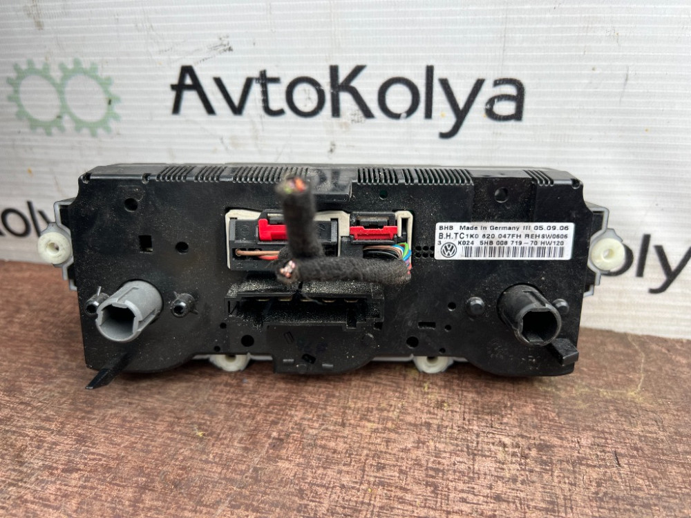 Блок управления печкой VW Caddy 2004-2010 (1K0820047) Ковель - изображение 3