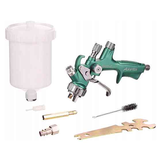 Краскораспылитель пневматический LVLP верх.пласт.бачок 600мл, 1,3мм  AUARITA   898-2-1.3LP Харьков