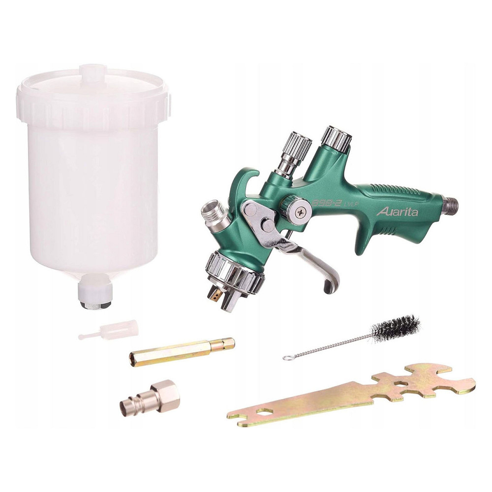 Краскораспылитель пневматический LVLP верх.пласт.бачок 600мл, 1,3мм  AUARITA   898-2-1.3LP Харьков - изображение 2