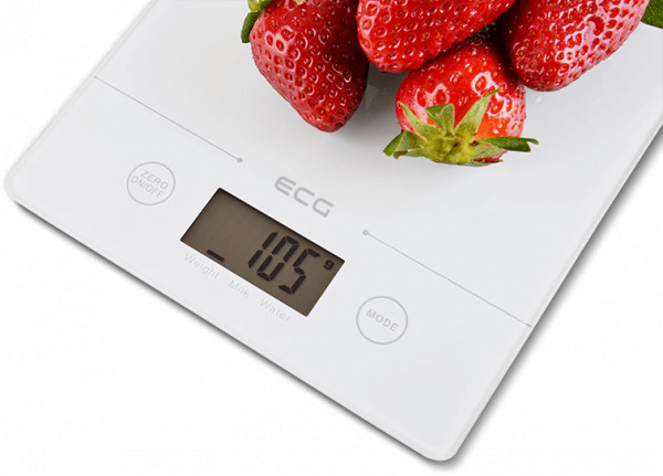 Весы кухонные EСG KV-117-SLIM-white 5 кг Киев - изображение 3