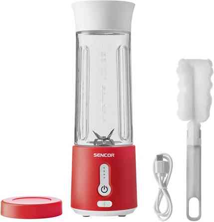 Фитнес-блендер аккумуляторный Sencor SBL134RD 150 Вт красный Киев