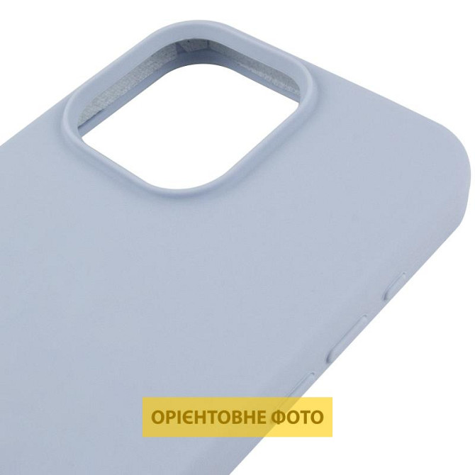 Чехол Silicone Case (AA) Logo with MagSafe для Apple iPhone 16 (6.1") Херсон - зображення 4