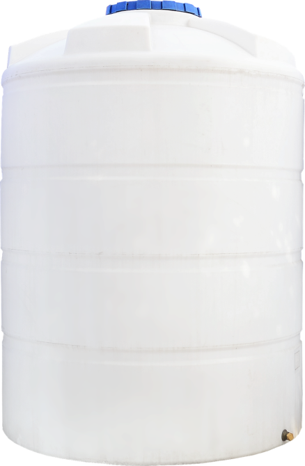 Емкость 12500 л вертикальная ПБ белая Киев - изображение 1