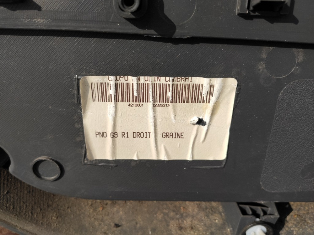 Карта передней двери правая Fiat Scudo 2007-2016 (1498950077) Ковель - зображення 4