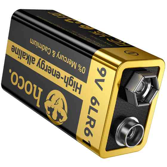 Батарейки Hoco JA9 9V (6LR61) Alkaline 1 pcs Херсон