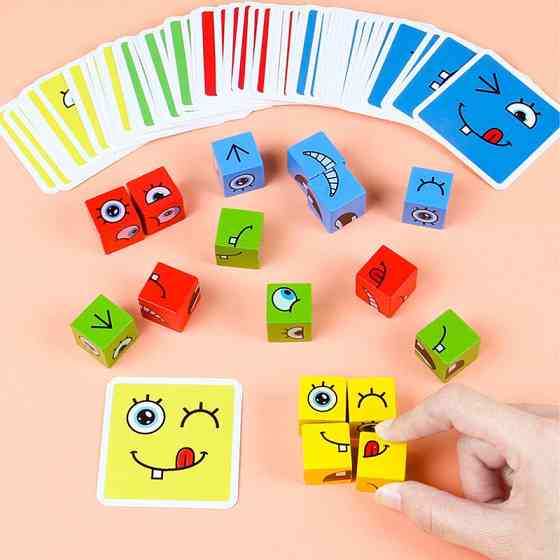 Настольная интерактивная игра Ummi Face Change Rubik's Cube Херсон