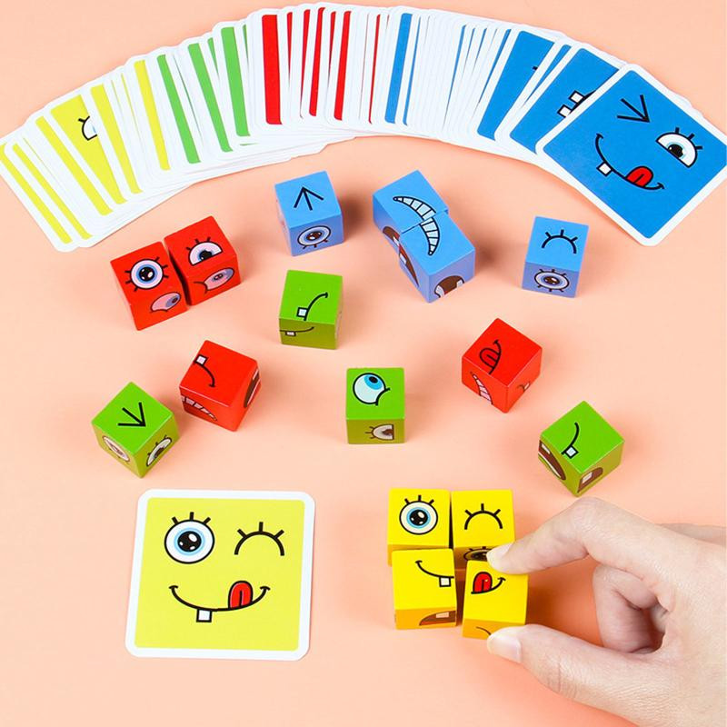 Настольная интерактивная игра Ummi Face Change Rubik's Cube Херсон - зображення 2