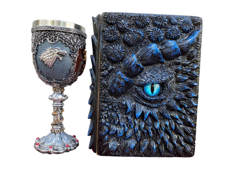 Подарочный набор Бокал 3 Игра Престолов и Блокнот 3 «Книга теней и Глубин» Київ - зображення 3