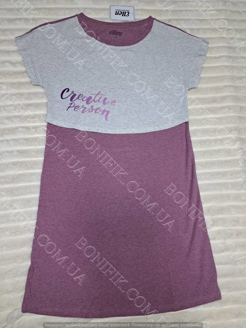 Женская ночная сорочка для кормящих и беременных мам "Peony" (арт. LDK 120/04/01) Кривий Ріг - зображення 8