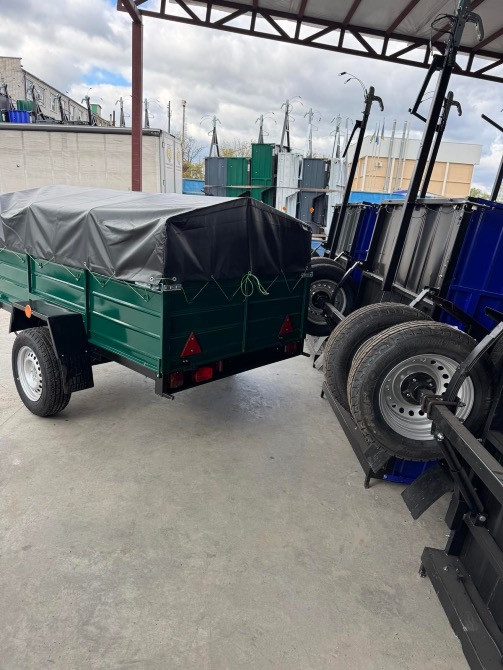 Причіп 230х130х50 на ресорах Волга і інші моделі Городок - зображення 2