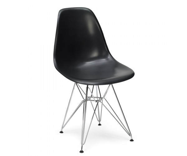 Стілець Тауер ніжки метал пластик чорний Дніпро - зображення 1