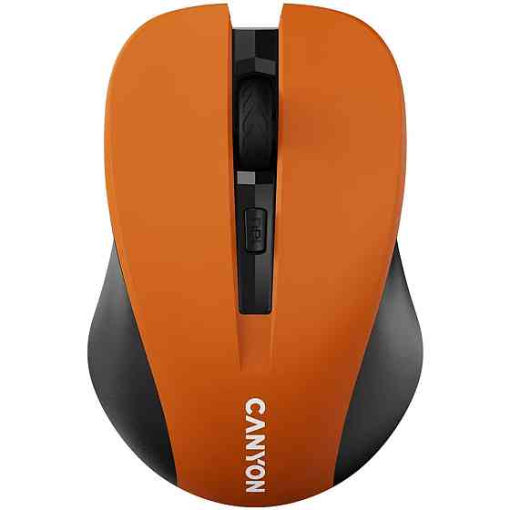 Мышь компьютерная безпроводная Canyon CNE-CMSW1O Orange оранжевая Київ