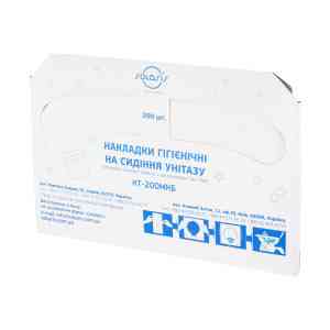 Гигиенические накладки на унитаз, 250 шт Київ