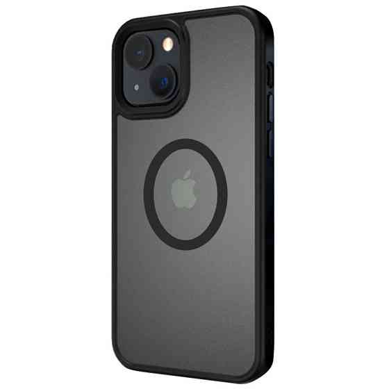 TPU+PC чехол Metal Buttons with MagSafe для Apple iPhone 13 (6.1") Херсон